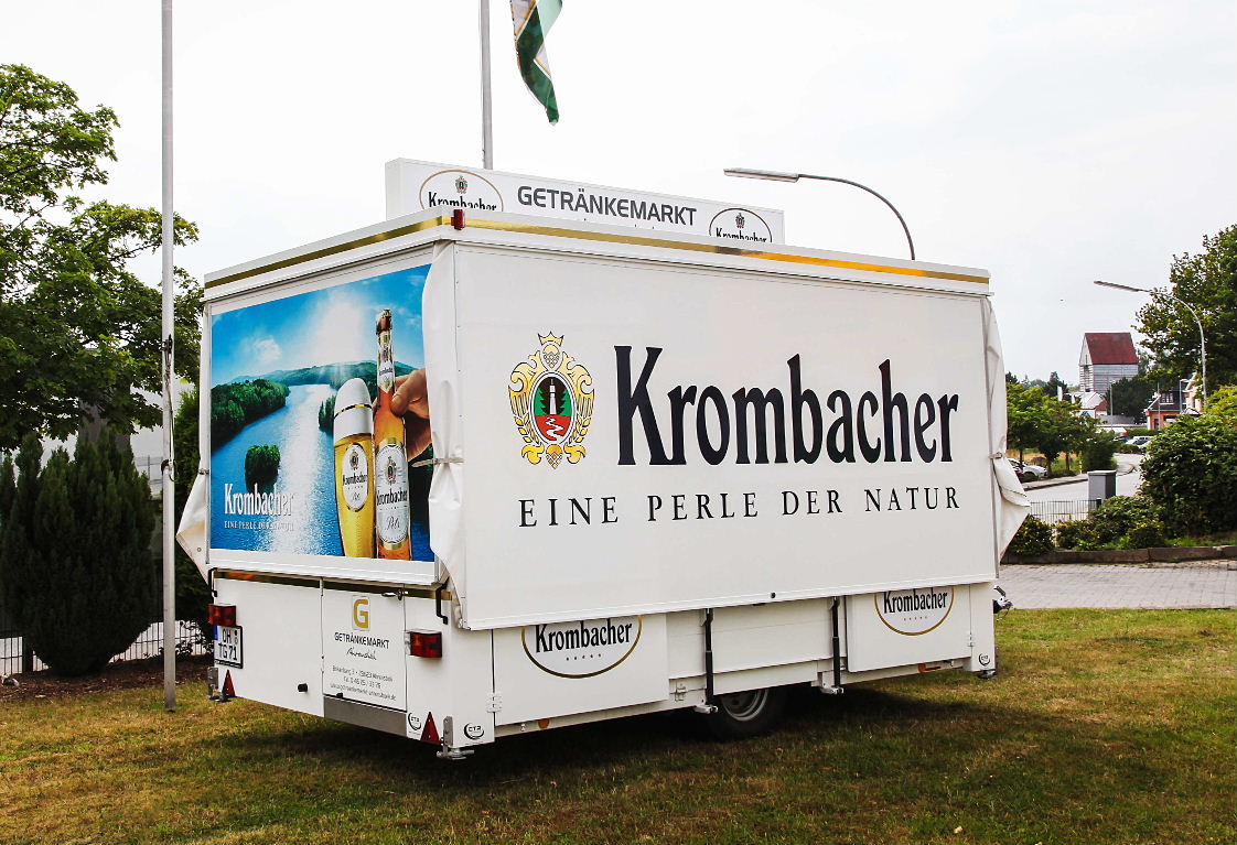 Schankwagen -> Krombacher